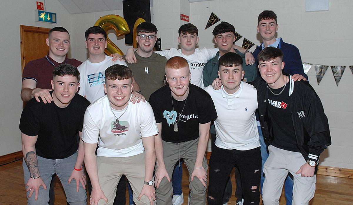 PHOTOS Joint 21st birthday party in Dowdallshill GFC clubrooms in