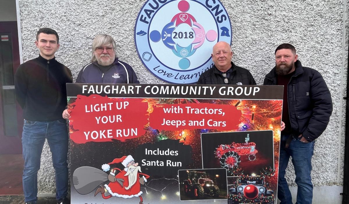 Faughart gears up for festive ‘Light Up Your Yoke Run’ in support of local school