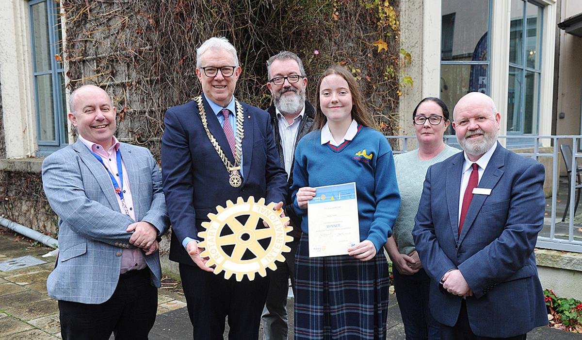 Dunleer student wins regional Rotary Youth Leadership competition