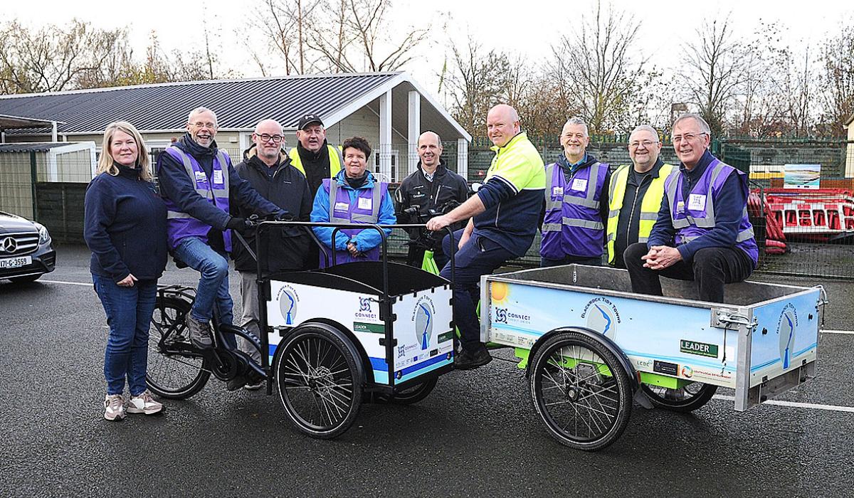 Blackrock Tidy Towns innovation continues with new electric cargo trikes