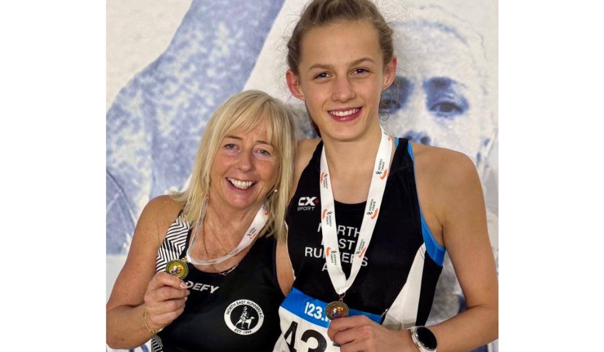 Dundalk athlete breaks national Women’s Over-60 Pentathlon record
