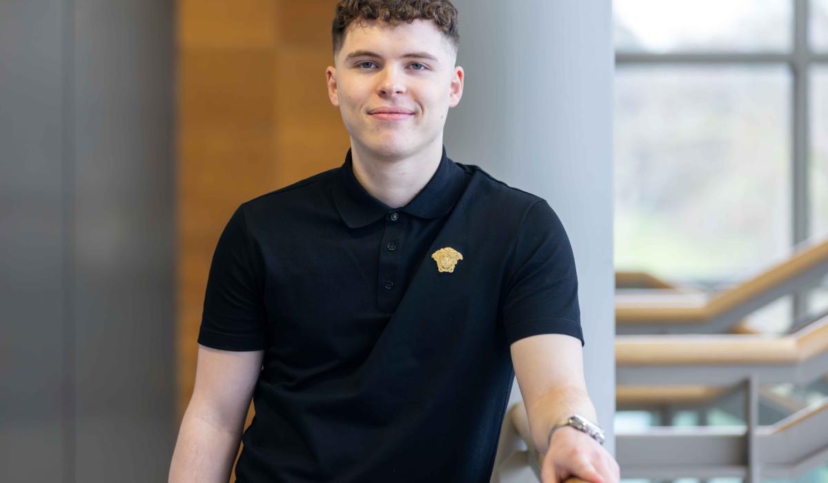Louth student Thomas McCarragher is shaping his business future at DkIT