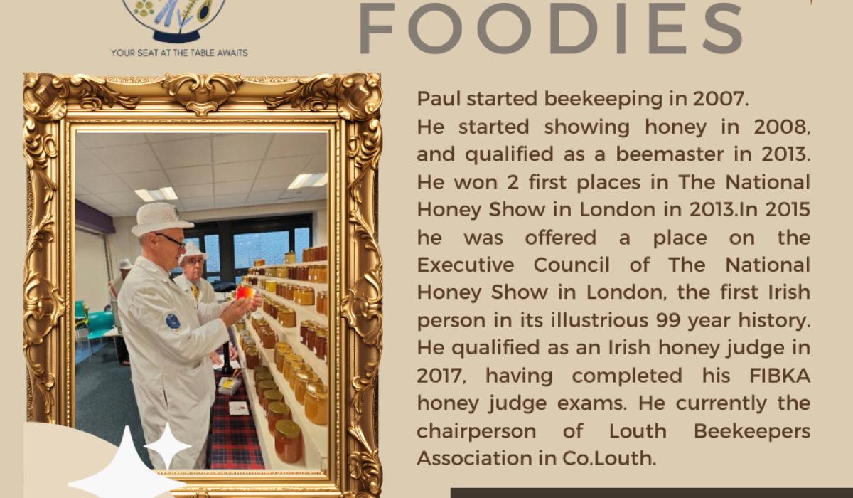 Dundalk Food and Drink Society to host special ‘Meet The Foodies’ Honey Tasting