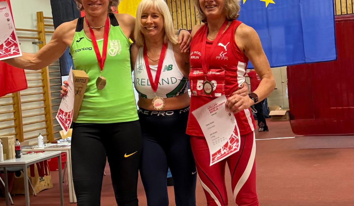 New national records for Dundalk's Geraldine Finegan in Berlin
