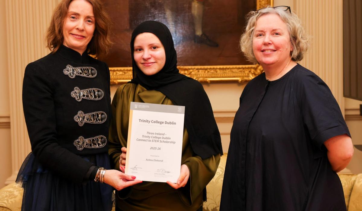 Louth student Rahma Elmbaridi awarded Trinity STEM Scholarship