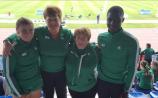 Aoibh&iacute;n McMahon of Blackrock AC and Dundealgan AC's Israel Olatunde shine for Ireland at Celtic Games