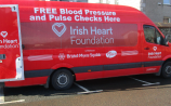 Irish Heart Foundation providing free blood pressure checks in Dundalk today