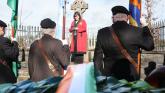 Memorial for men killed in Drogheda by Black and Tans held