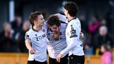 Dundalk FC record victory over leaders St. Pats