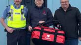 Cooley Peninsula Community Alert donate SafeShel unit to An Garda S&iacute;och&aacute;na