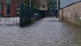 George's Quay fully submerged with the high tide caused by Storm Bram. Video Dundalk Photos George's Quay fully submerged with the high tide caused by Storm Bram. Video Dundalk Photos