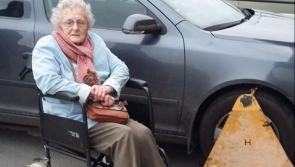 90-year-old woman in a wheelchair has been clamped in Aldi car park
