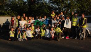 Dromiskin community carry out major litter blitz