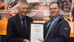 Dundalk's John Hayden recognised at Rail Safety Awards