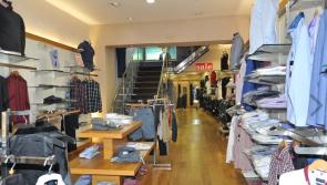 Established menswear shop on Dundalk's Park Street up for sale