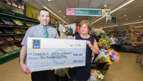Aldi’s Dundalk staff award €500 grant to Dundalk Simon Community