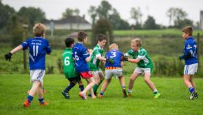 Action from the Geraldines' U9 blitz