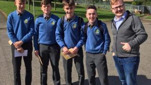 All smiles at the De La Salle as two Dundalk students pick up 11 As in Junior Cert