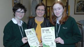 Dundalk students awarded mentoring certs 