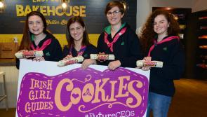Dundalk girls help launch National Cookie Month