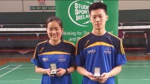 Dundalk IT pair reach Plate final at National Badminton competition