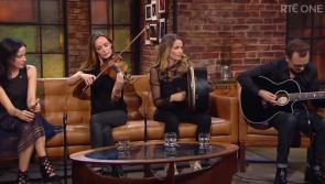 The Corrs will appear on the Late Late Show tonight 
