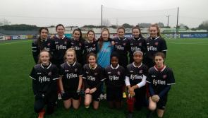 Dundalk U16 girls do the business against Home Farm at Oriel Park