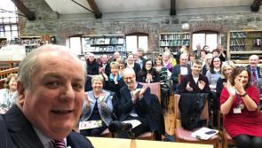 Gavin Duffy from Dragon's Den dropped into Louth County Library today 