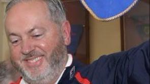 Clem Walshe won his fourth successive Mixed Foursomes title at Dundalk Golf Club on Saturday