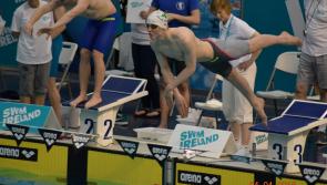 Local swimmer Jordan Byrne breaks national senior record at Irish swimming championships