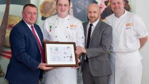 Dundalk chef Glenn earns silver in Student Chef of the Year