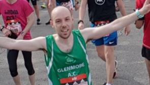 Glenmore AC juveniles turned out in their numbers at Pre-Louth Championships