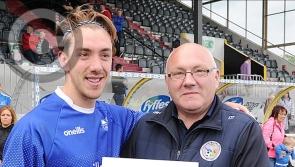 Muirhevna Mor's right winger supreme Brian Begley was 'shocked' at being named Tully Cup final Man of the Match