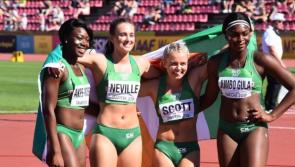 Dundalk sprinters Akpe-Moses and Jumbo-Gula help Ireland to relay silver at World U20 Championships