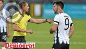 Dundalk FC striker Patrick Hoban claims to have been spat at during tonight's dramatic Europa League clash with AEK Larnaca