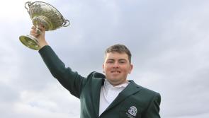 Caolan Rafferty claims second successive Leinster Golf Senior Order of Merit title