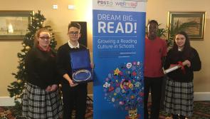 Ó Fiaich College in Dundalk presented with Wellread Award