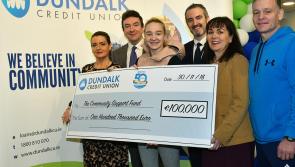 Dundalk Credit Union donates €100,000 to community organisations