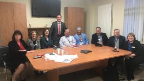 Louth's Fitzpatrick meets with Our Lady Of Lourdes senior management