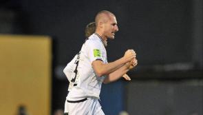 May 2011: Hawkins' header ensures Dundalk FC end 18 years of pain at Dalymount Park