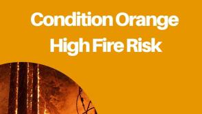 Status Orange high-level fire warning for Louth issued until Monday 