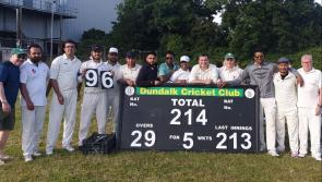 Dundalk Cricket Club storm to resounding first victory at Hiney Park