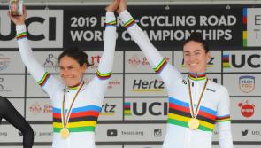 Dundalk's Eve McCrystal wins third world title with Katie-George Dunlevy 