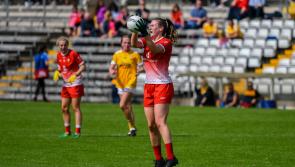 Louth defender Sarah Quinn didn't lick her ability with a football off the ground