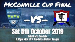 McStravick and Kapinga on target as Glenmuir surprise Redeemer in McConville Cup final