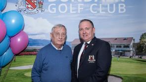 Captain Trevor Giff creates some history at Dundalk Golf Club