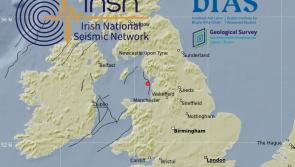 Wow! Irish mountain sensor shows a spike in noise but it was only...AN EARTHQUAKE 