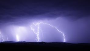 Status Yellow thunderstorm warning in effect in Louth tomorrow