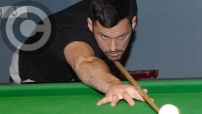 Dundalk FC striker defeated in local snooker club's final