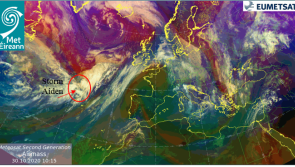 STORM AIDEN declared as Met Éireann upgrades Halloween weather warnings to Status Orange